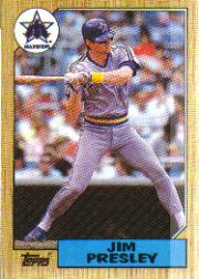 1987 Topps Baseball Cards      045      Jim Presley